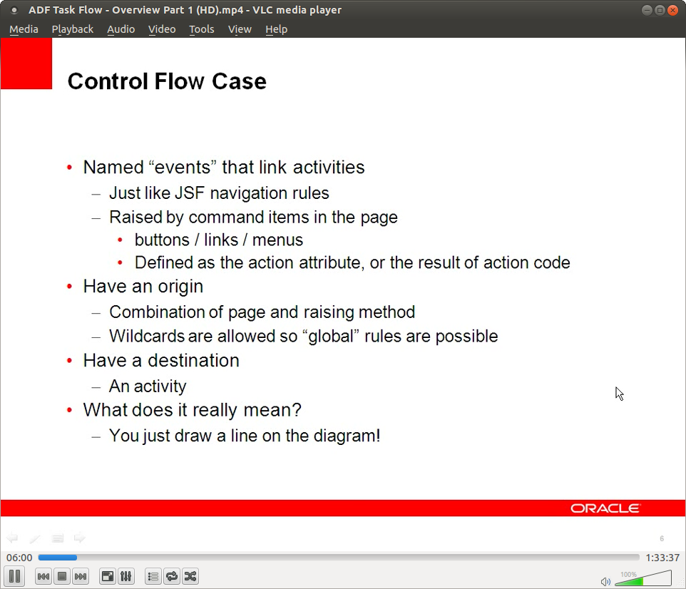 Oracle ADF Task Flow