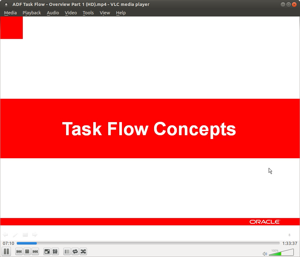 Oracle ADF Task Flow
