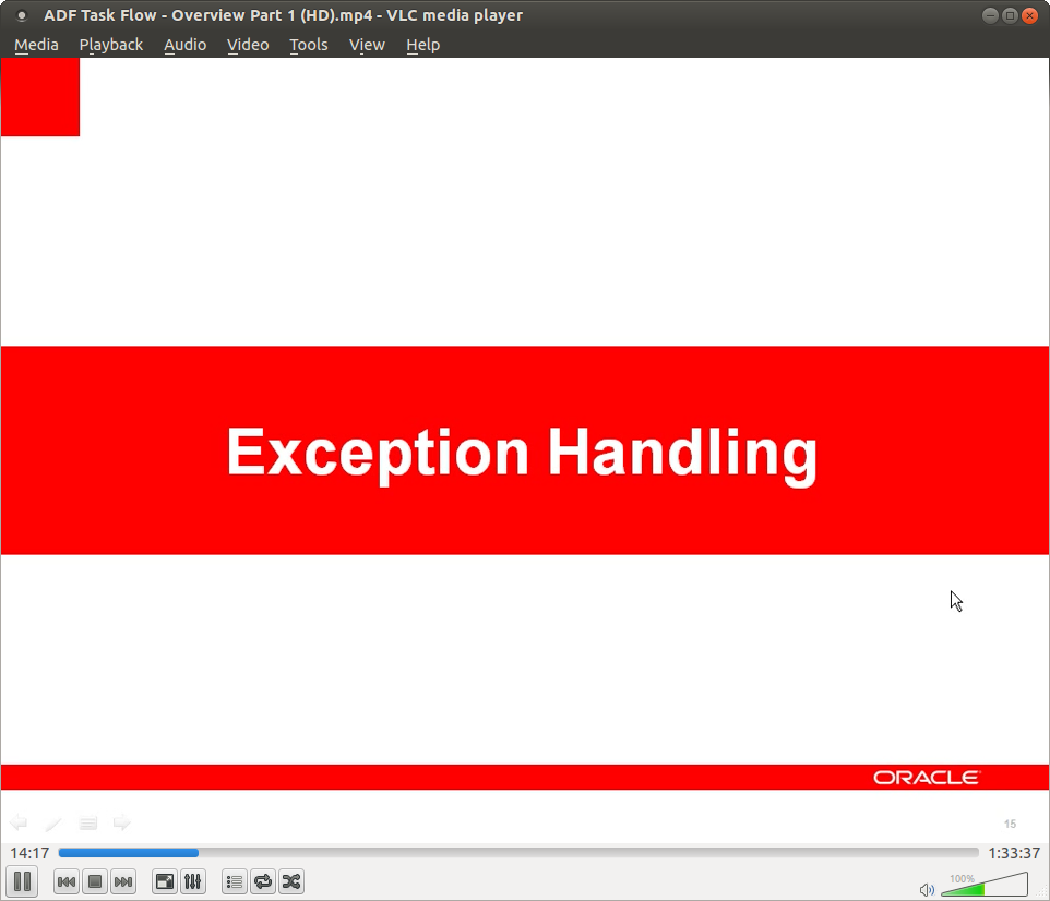 Oracle ADF Task Flow