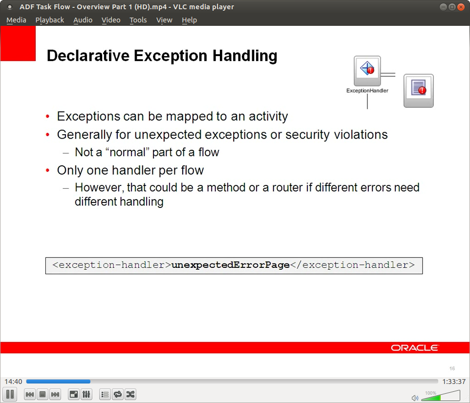 Oracle ADF Task Flow