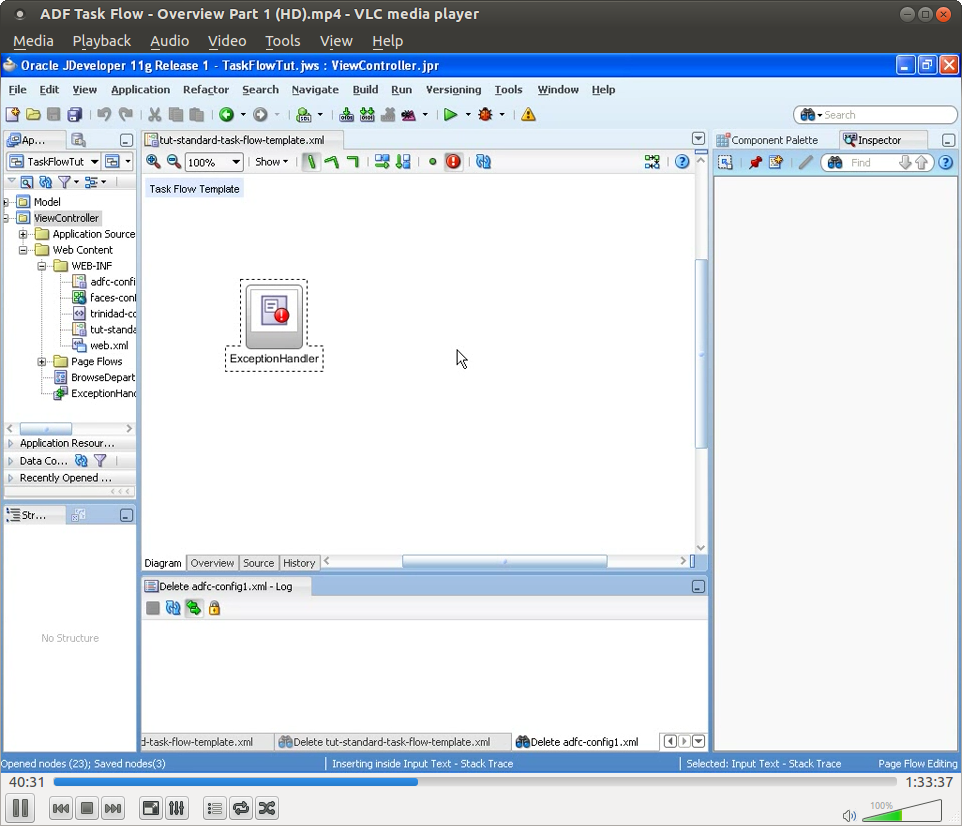 Oracle ADF Task Flow