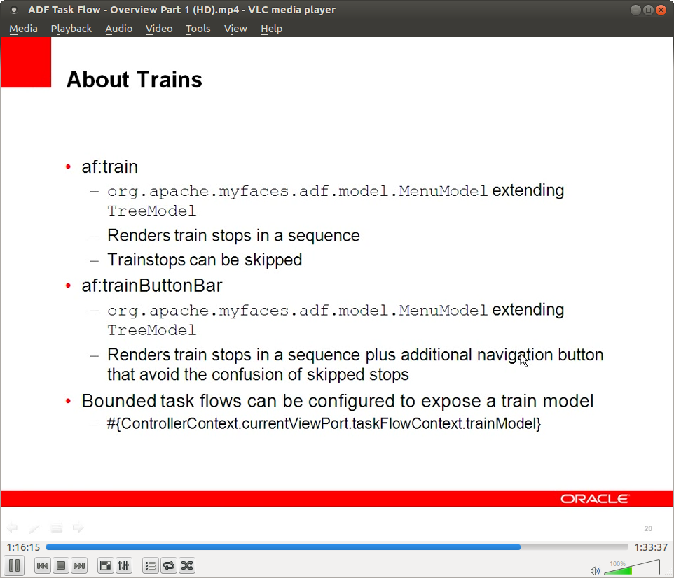 Oracle ADF Task Flow