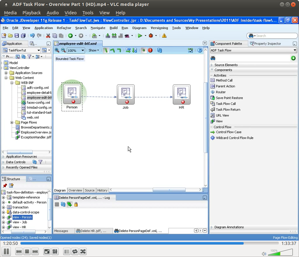 Oracle ADF Task Flow