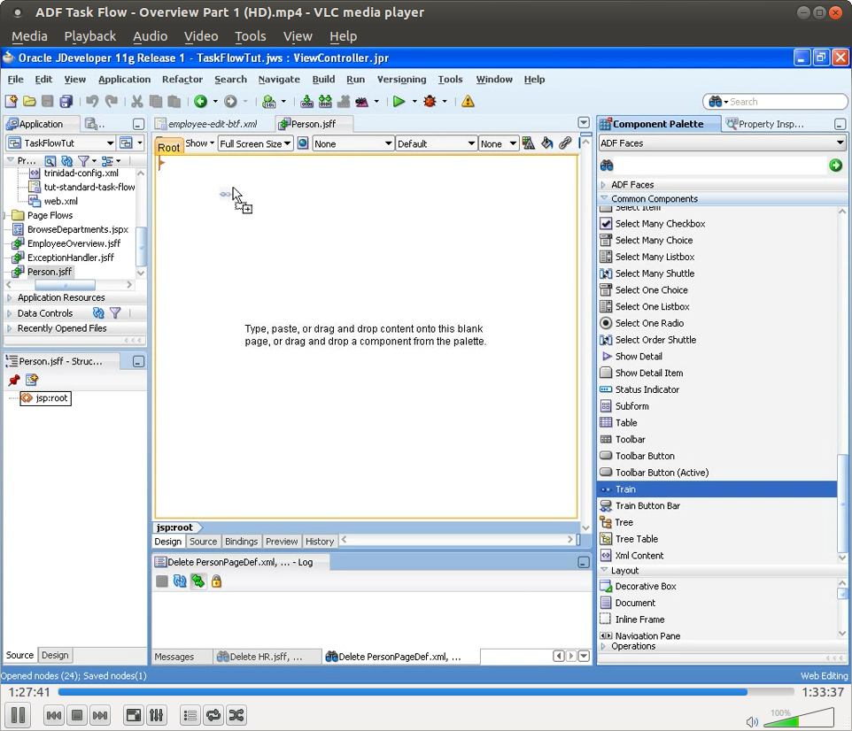 Oracle ADF Task Flow