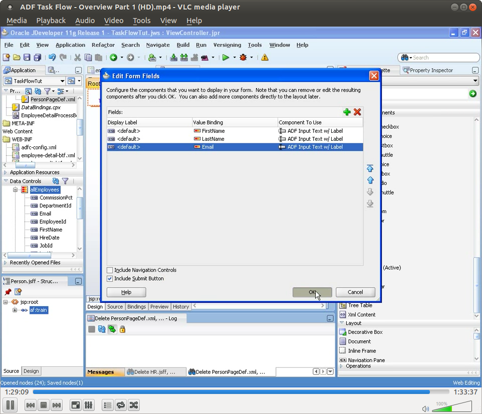 Oracle ADF Task Flow